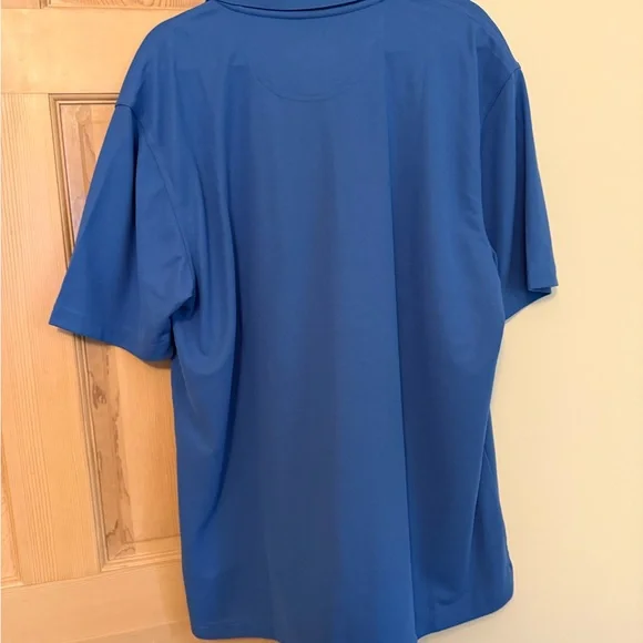 Greg Norman Collection Cobalt Blue Polo Shirt - Picture 2 of 4